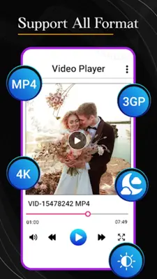 All Format Video Player Media android App screenshot 1